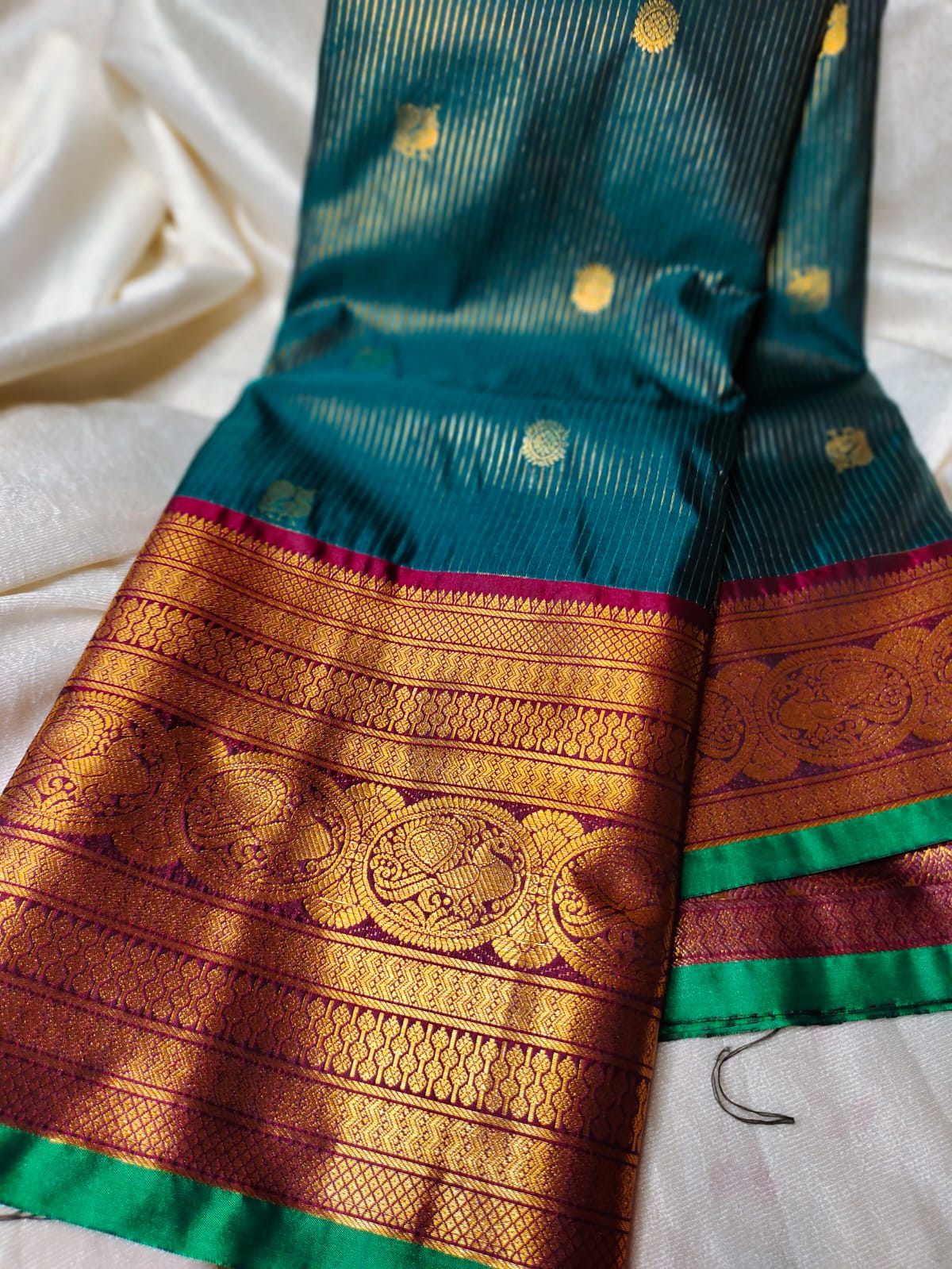 Vitange gadwal silk saree