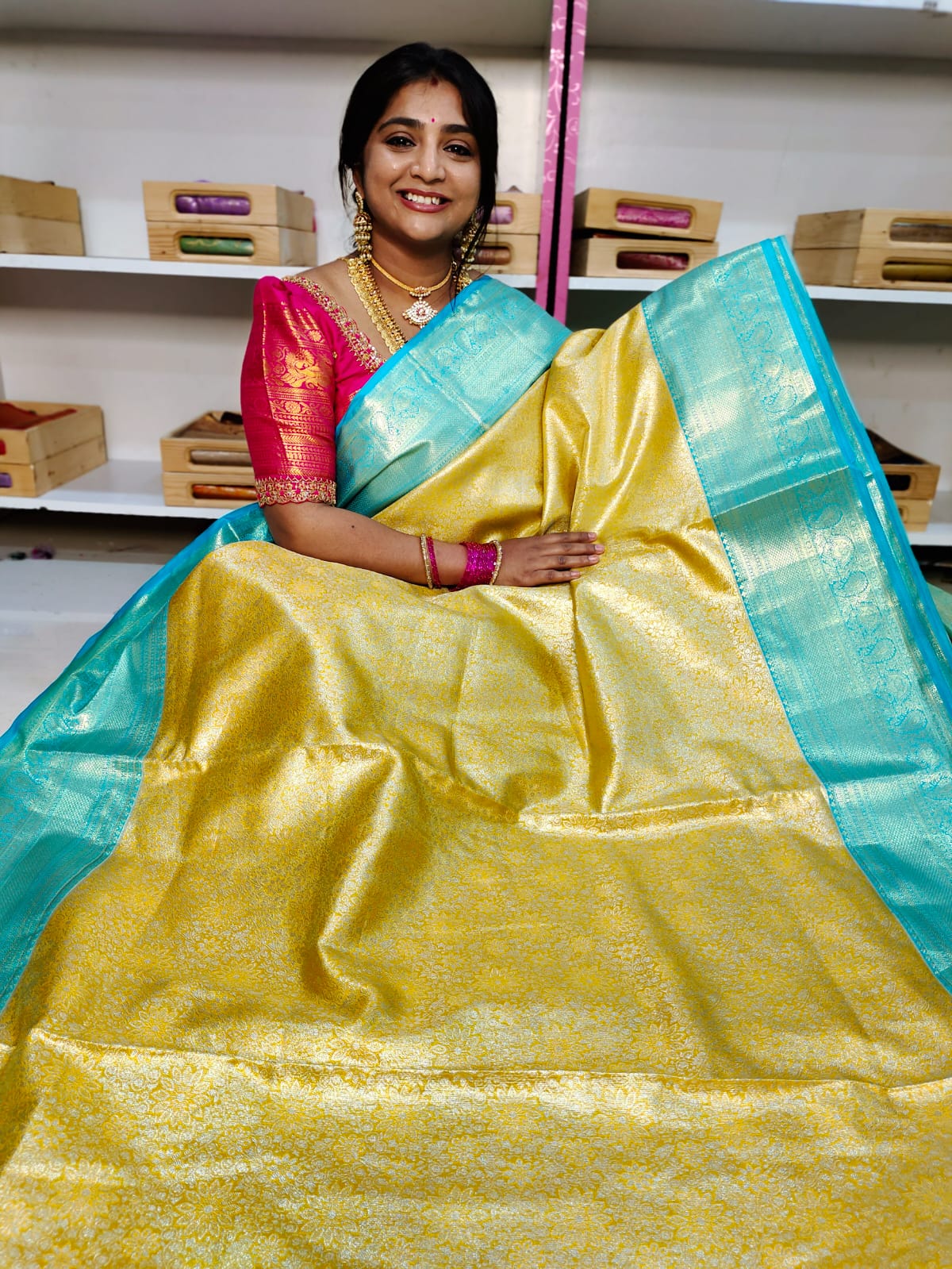 90% offer Kanchi pattu collection