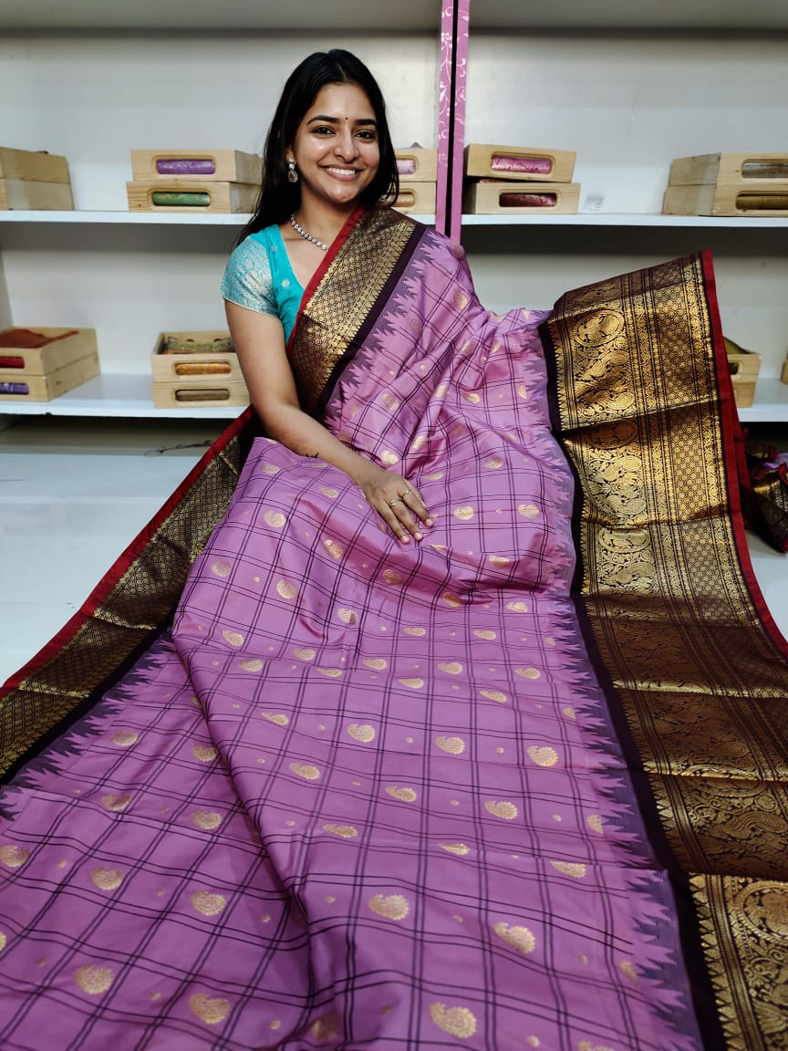 65% offer gadwal silk saree