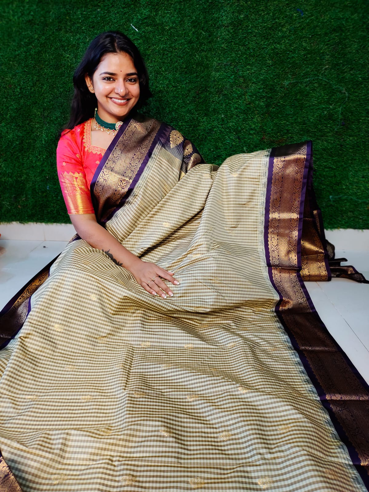 Vitange gadwal silk saree