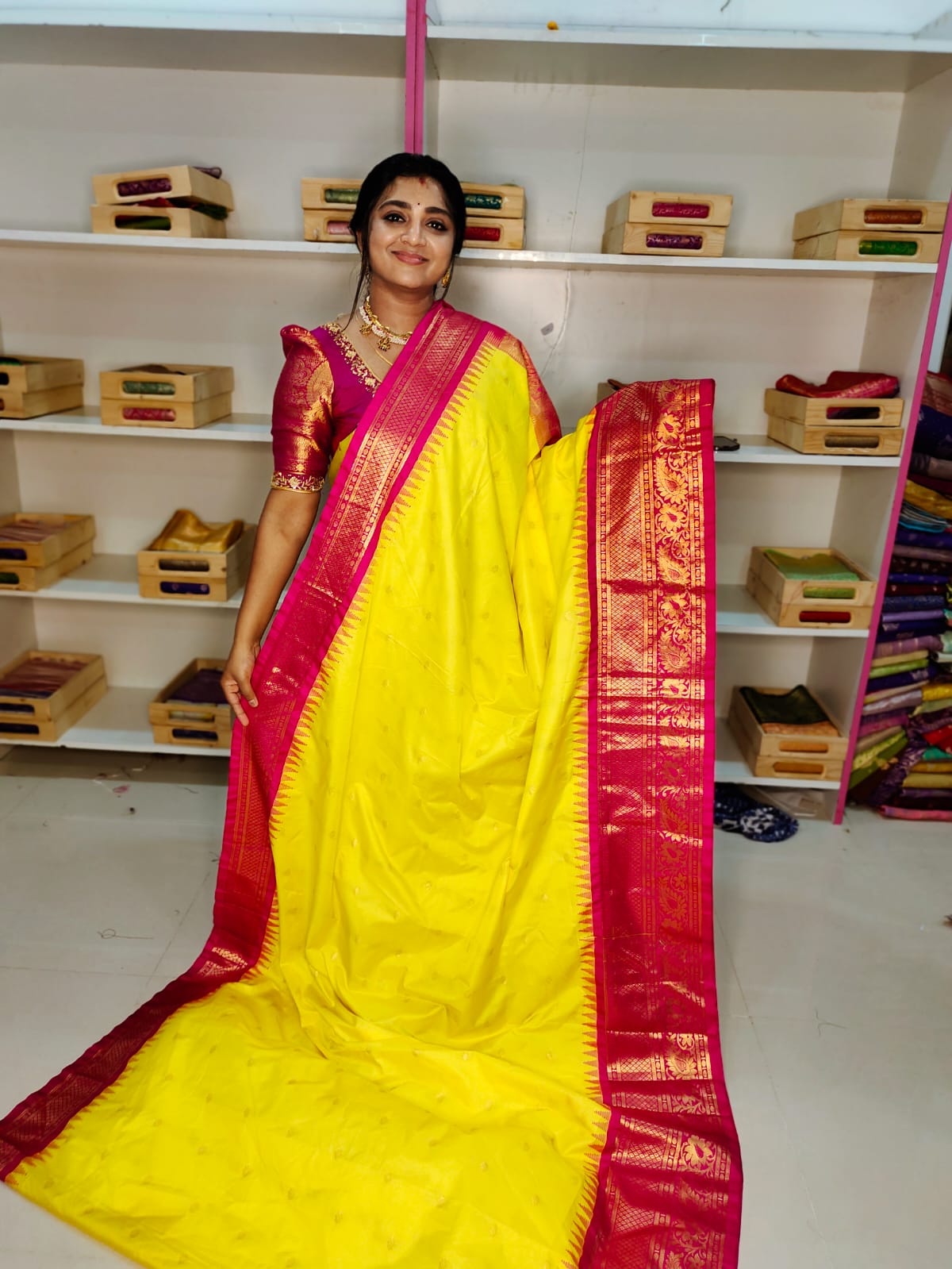 Ashadam sale gadwal silk saree