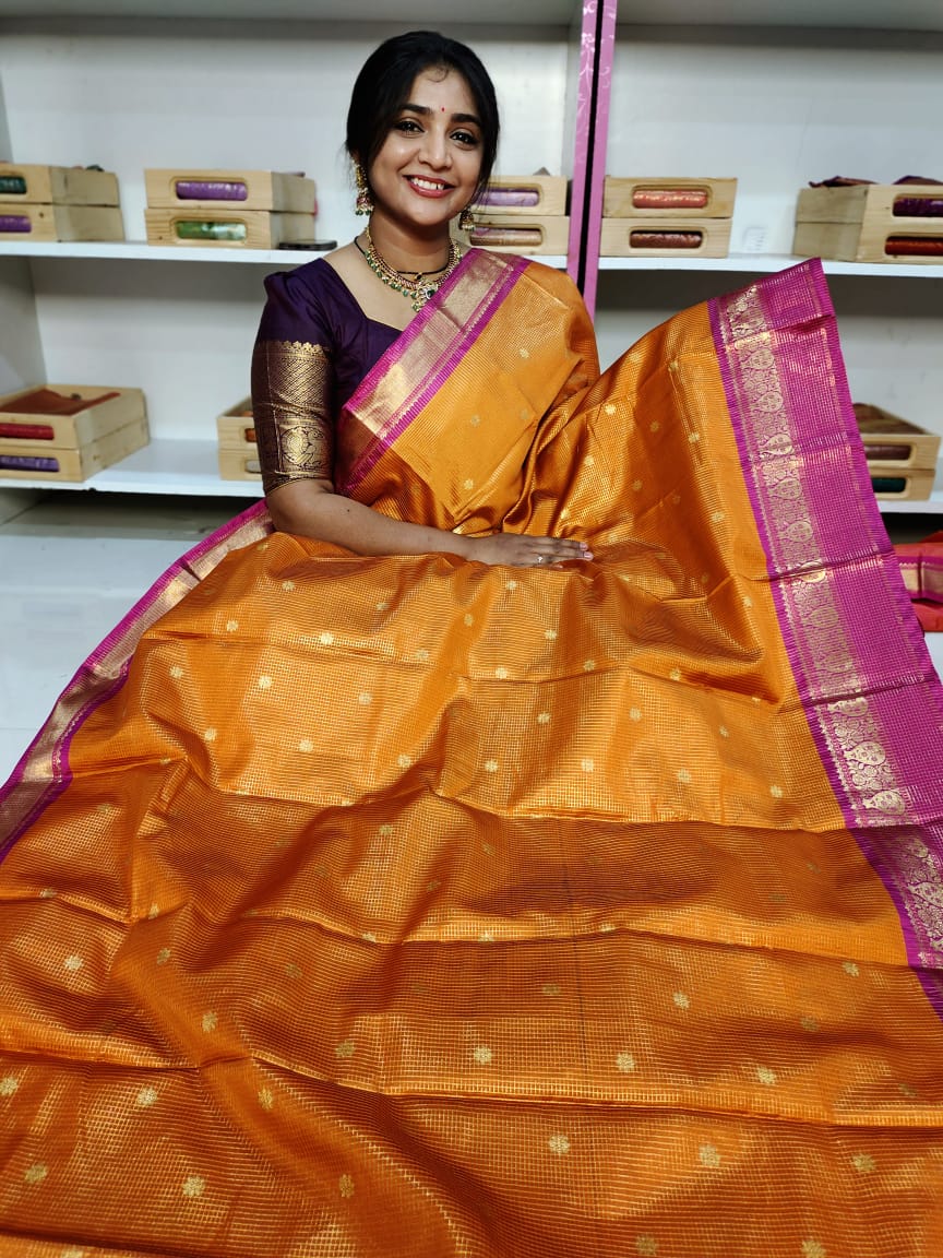 Vintage banarasi silk