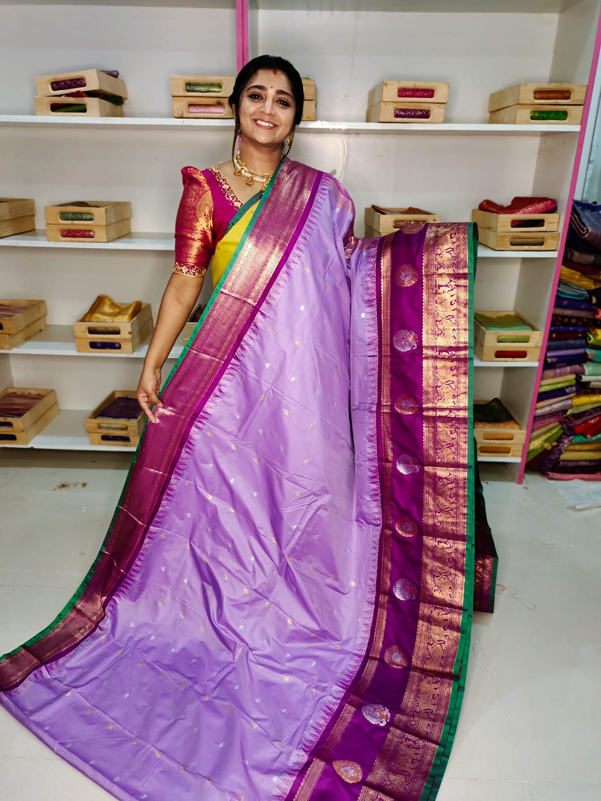 Ashadam sale gadwal silk saree