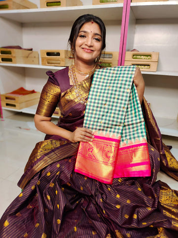 Vitange gadwal silk saree