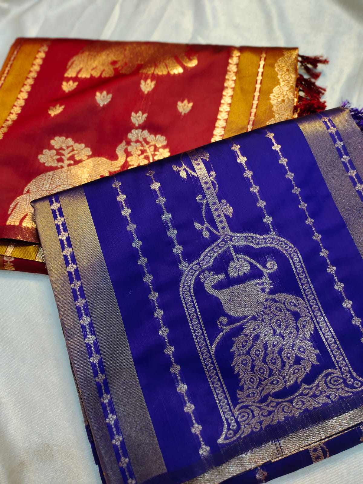 1+1 banarasi saree