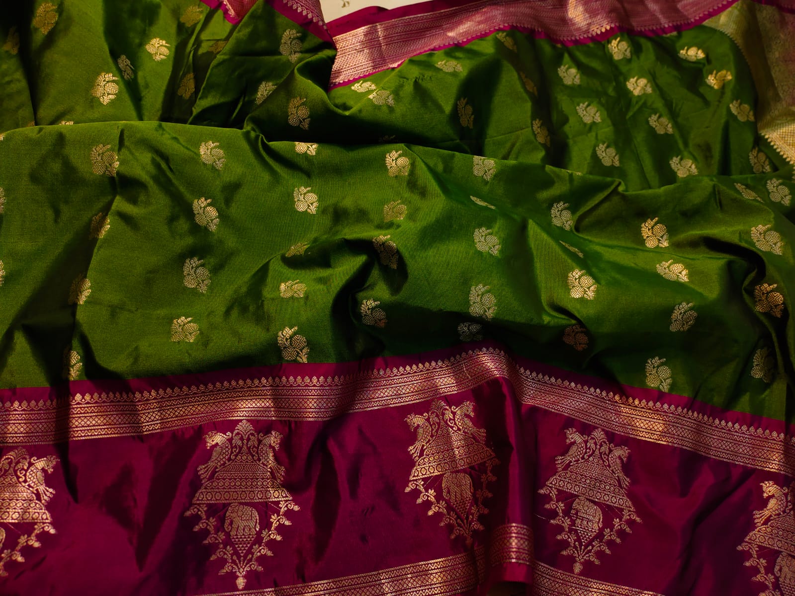 Primeme katan saree