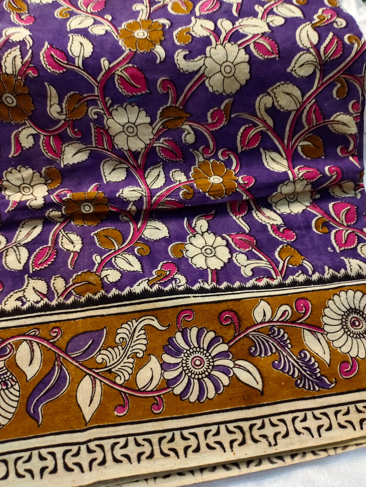 Kalamkari cotton sarees