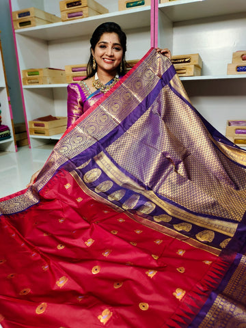 Vitange gadwal silk