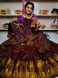 Gadwal vintage lehangas