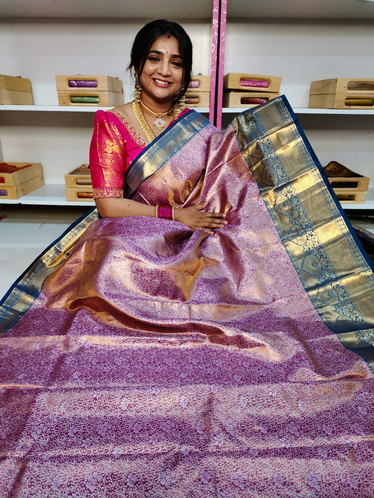 90% offer Kanchi pattu collection