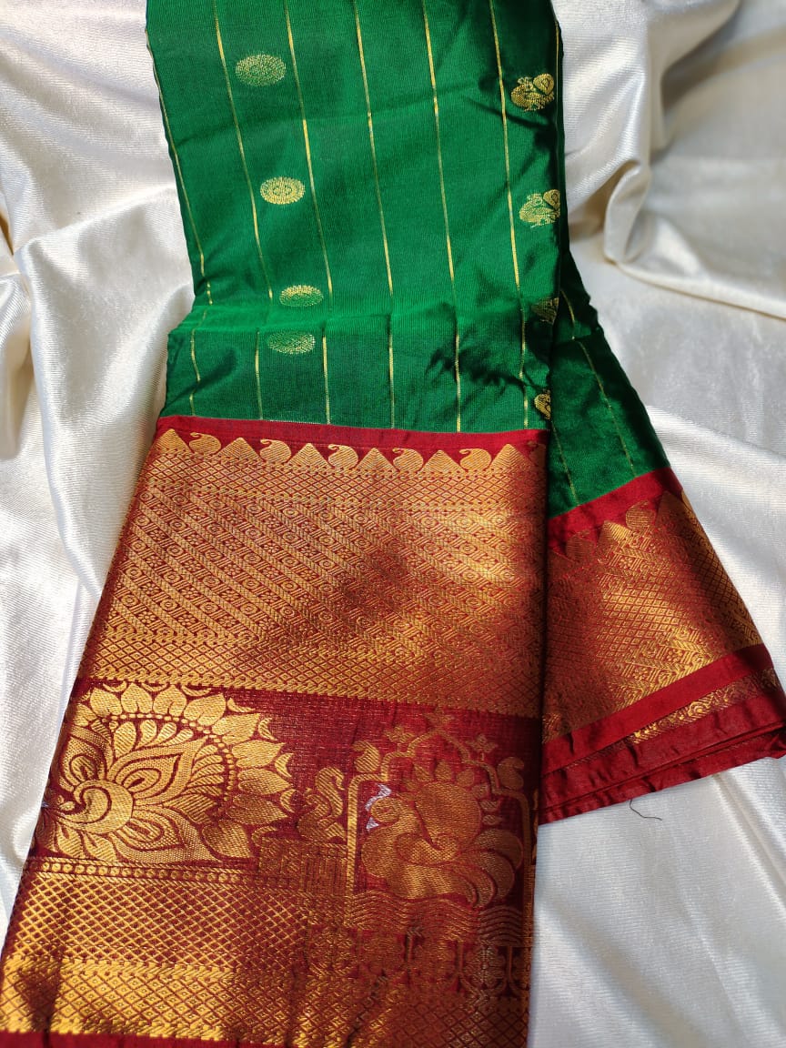 Vitange gadwal silk
