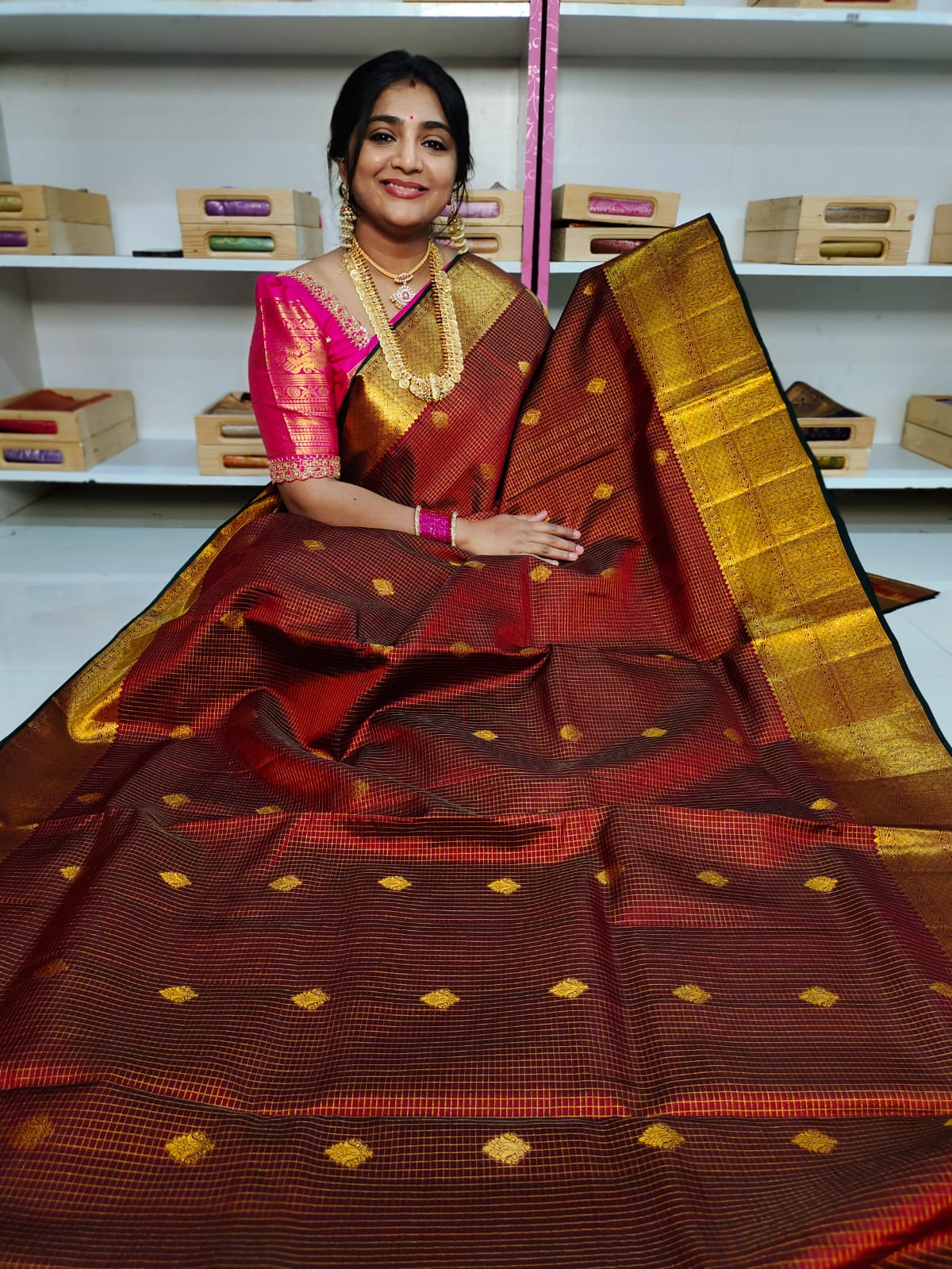 50% Silk mark vintage pattu sarees