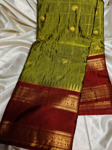 Vitange gadwal silk