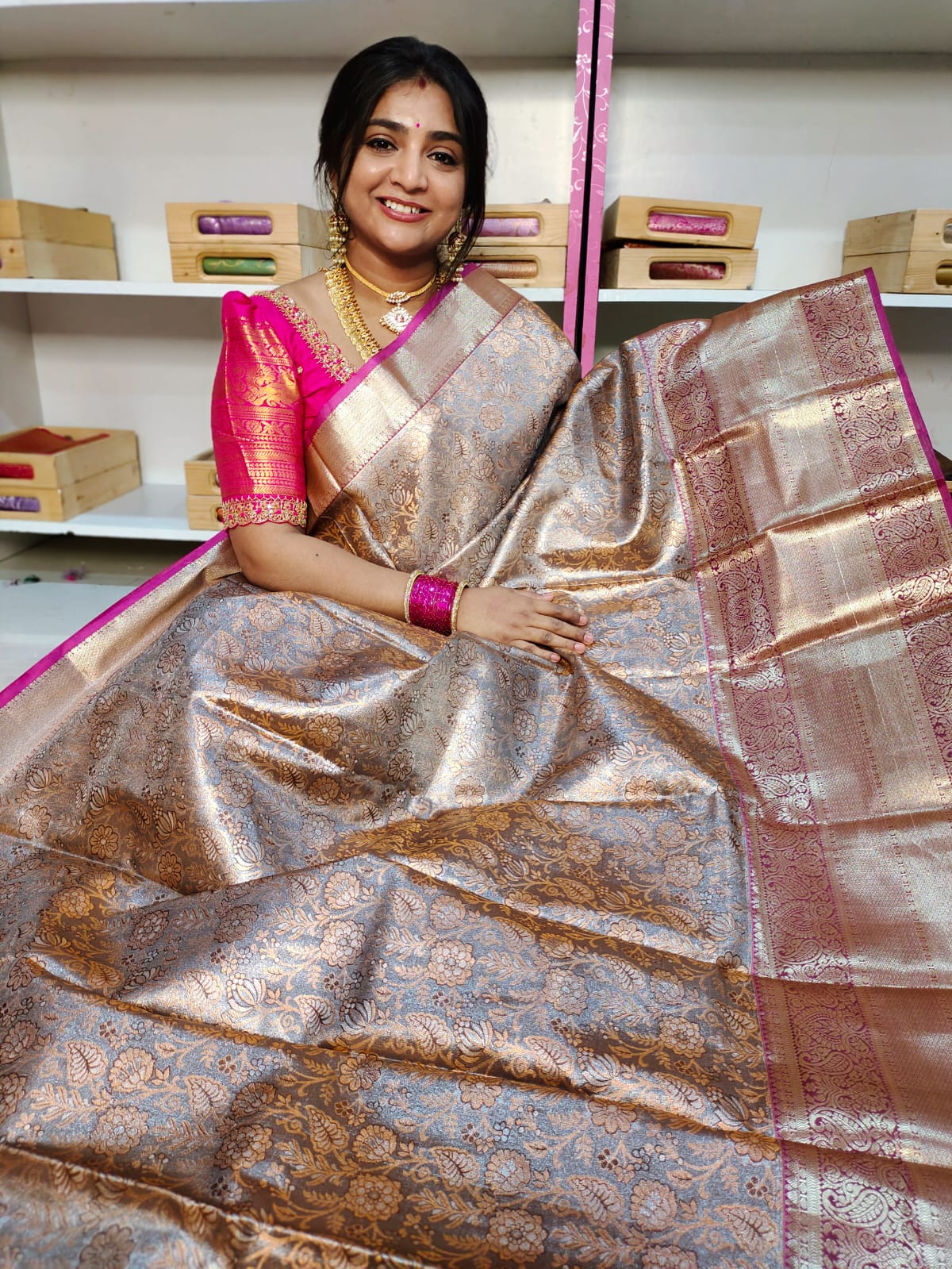 90% offer kanchi pattu collection