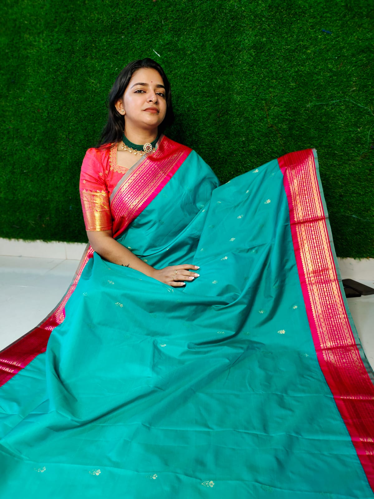 50% offer gadwal silk saree