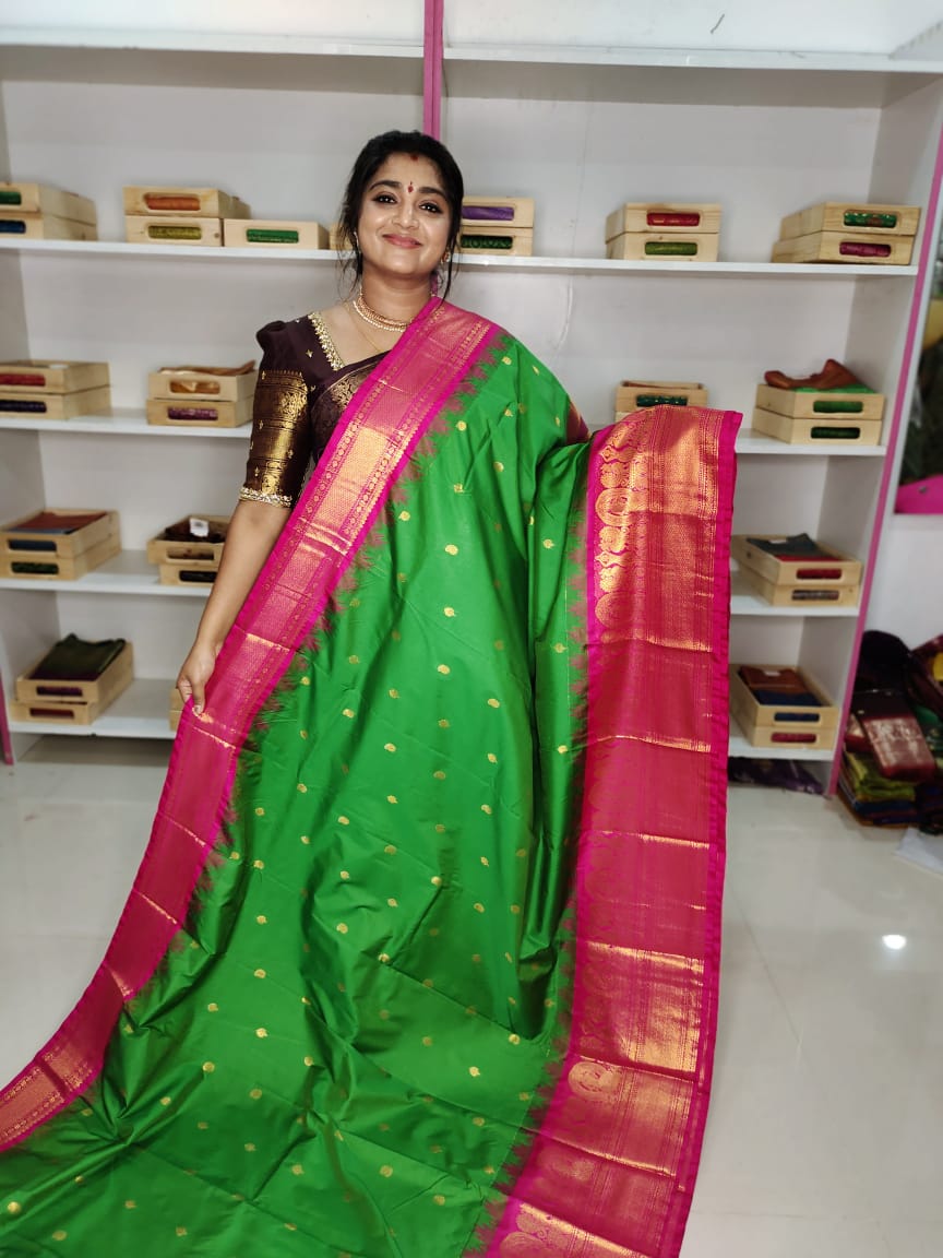Ashadam sale gadwal silk saree