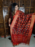 Ikkat duppata 
100% silk Mark certified