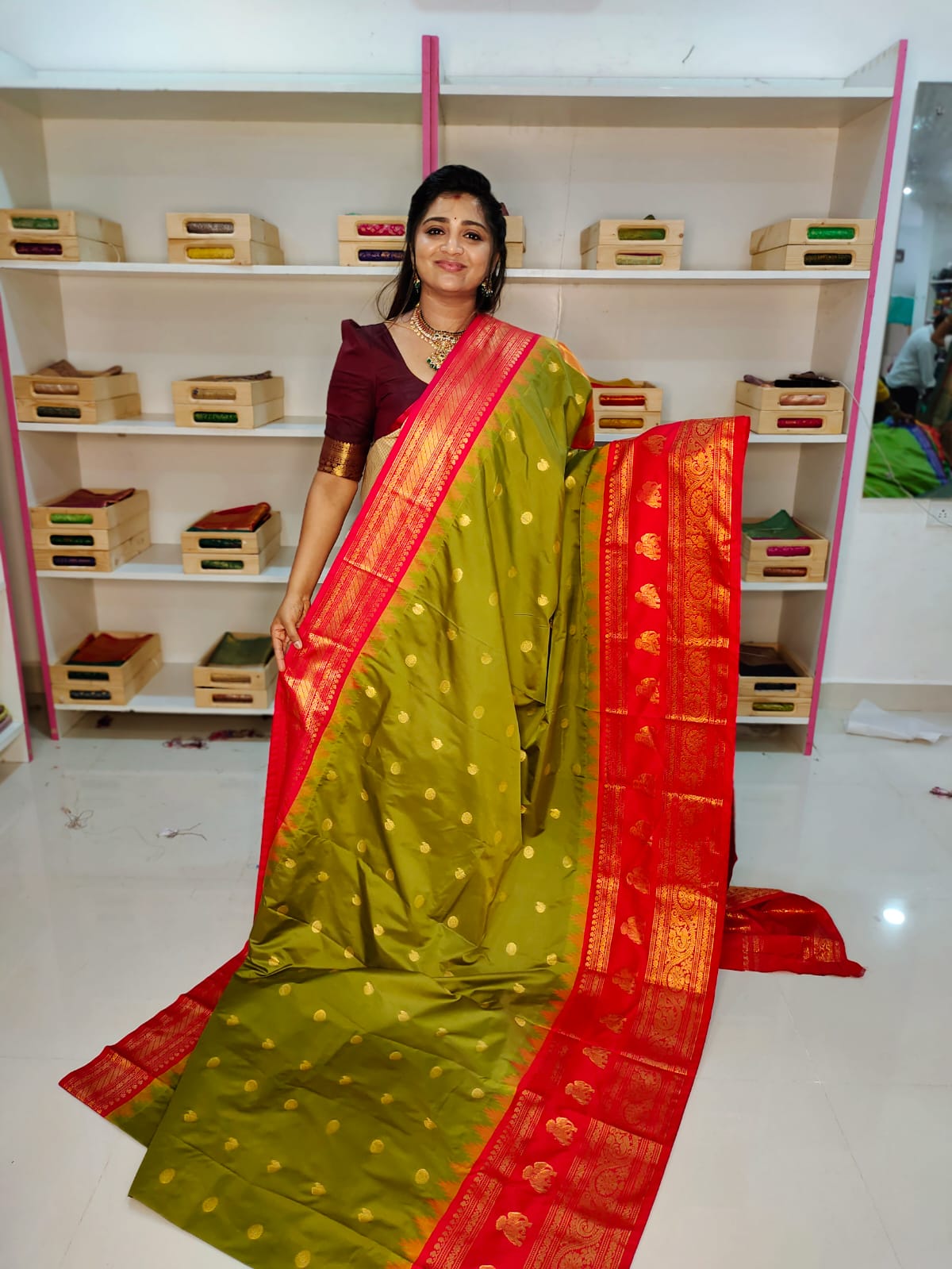 50% offer gadwal silk sarees