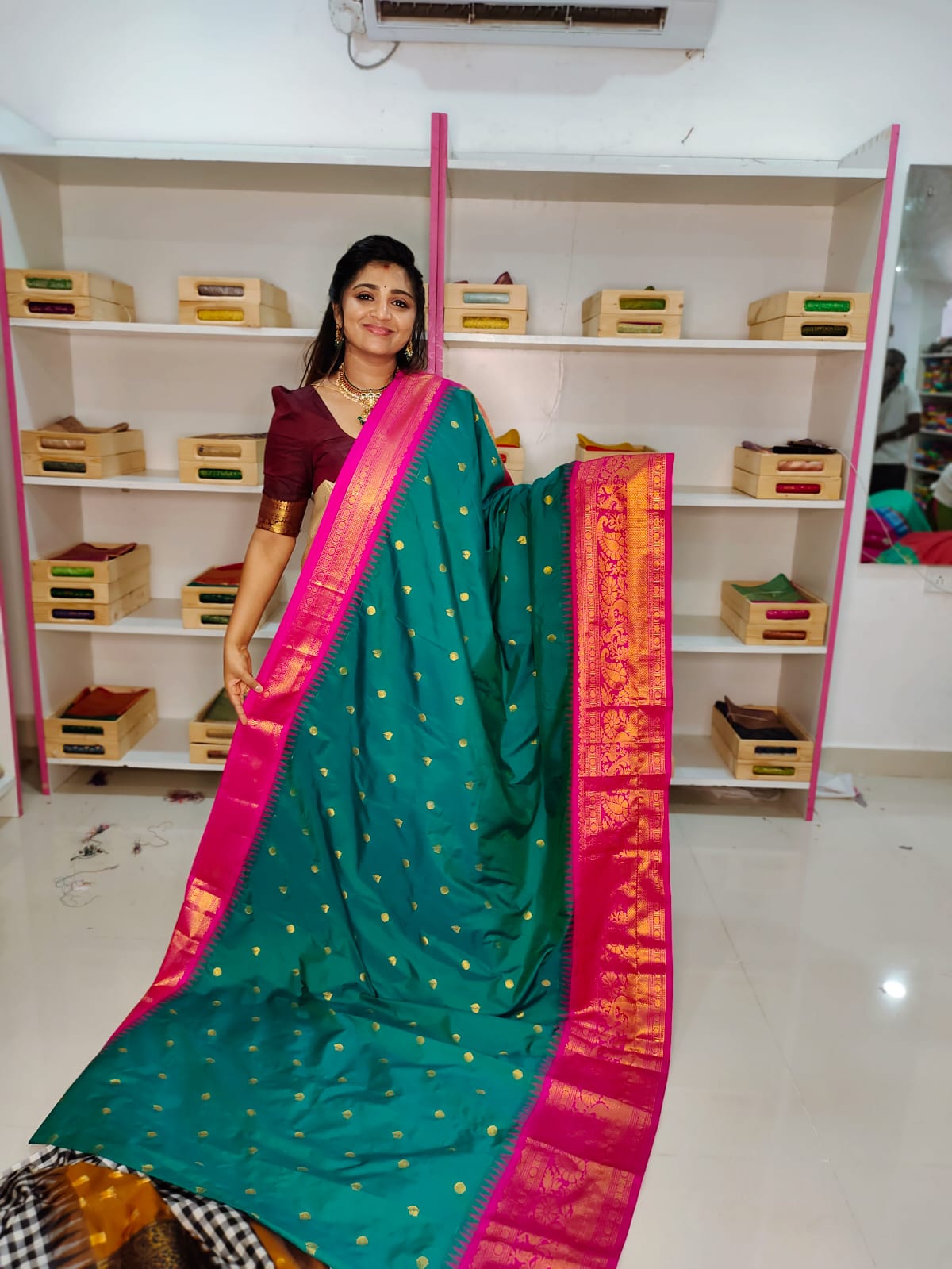 50% offer gadwal silk sarees