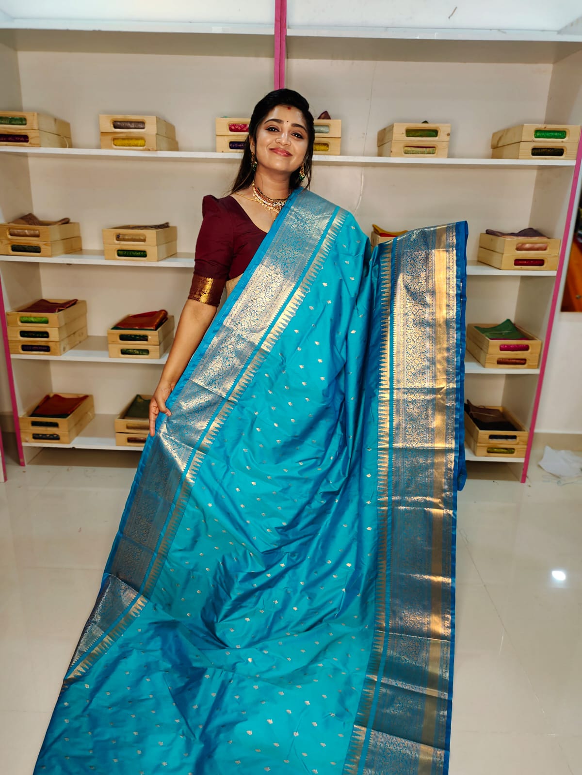 50% offer gadwal silk sarees