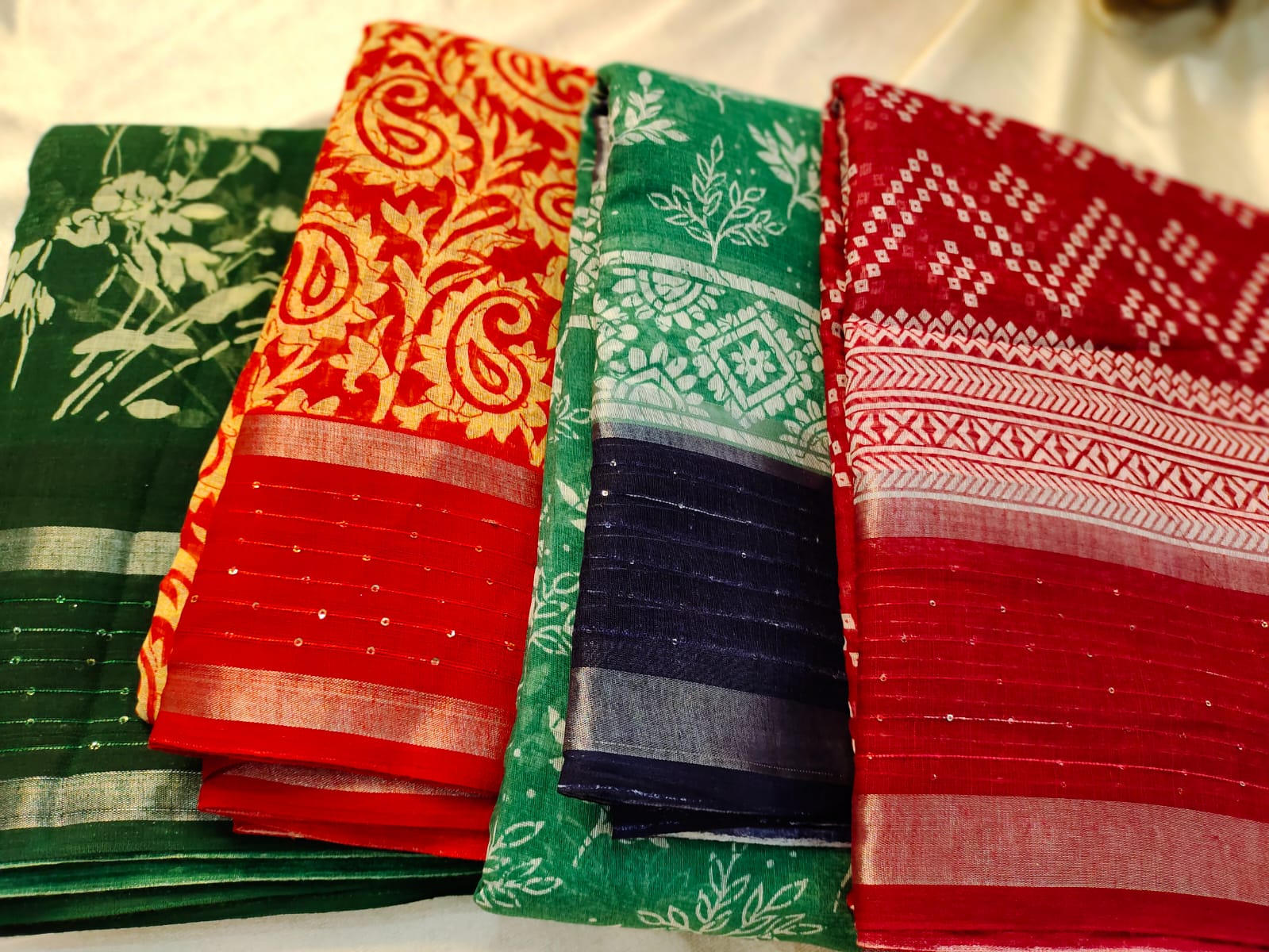 1+3 dola silk saree
