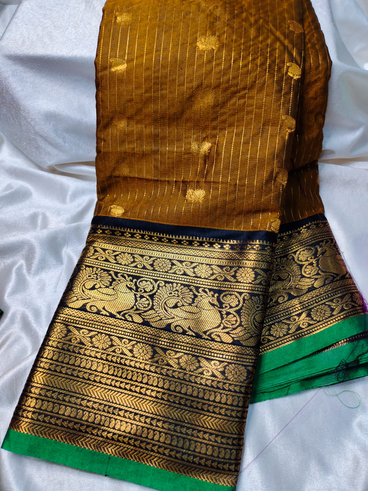 Vintage gadwal silks