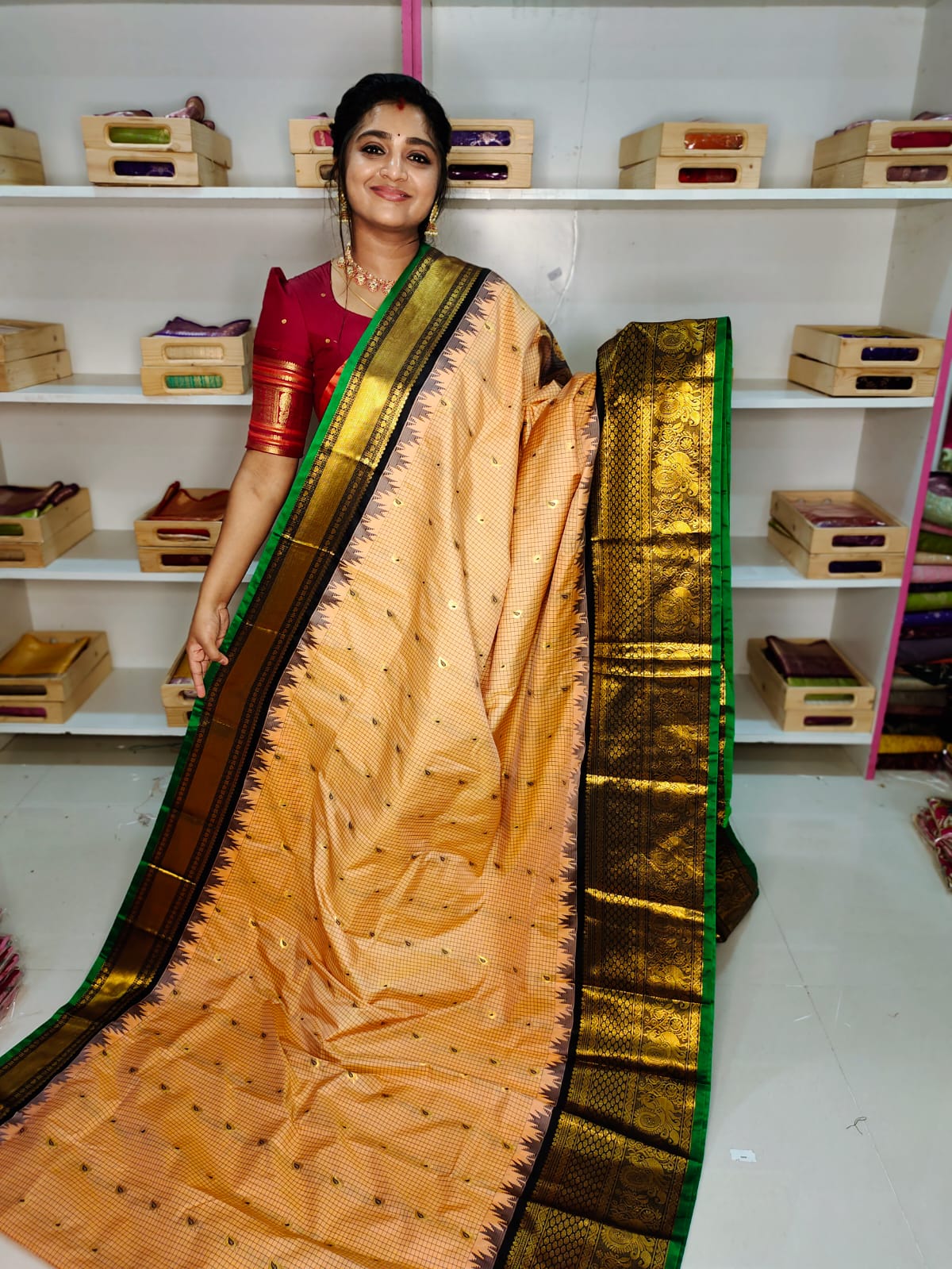 Primeme gadwal silk saree