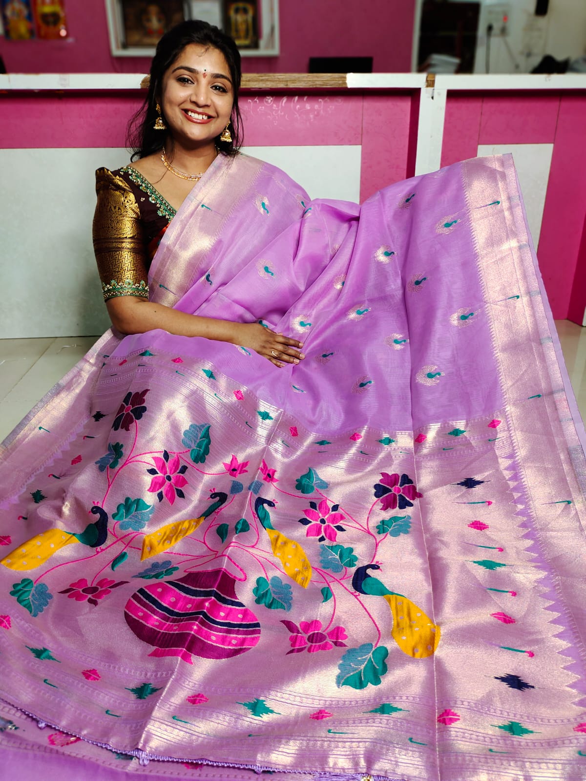 Jamdani cottone saree