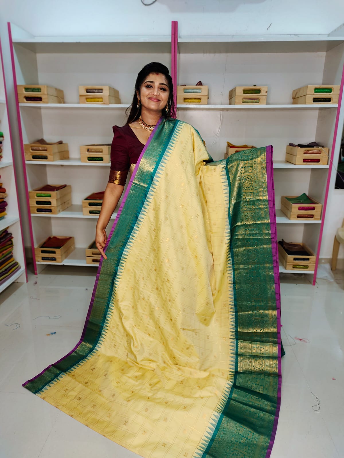 50% offer gadwal silk sarees