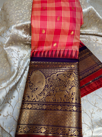 ప్రీమియం గద్వాల్ సిల్క్ చీరలు