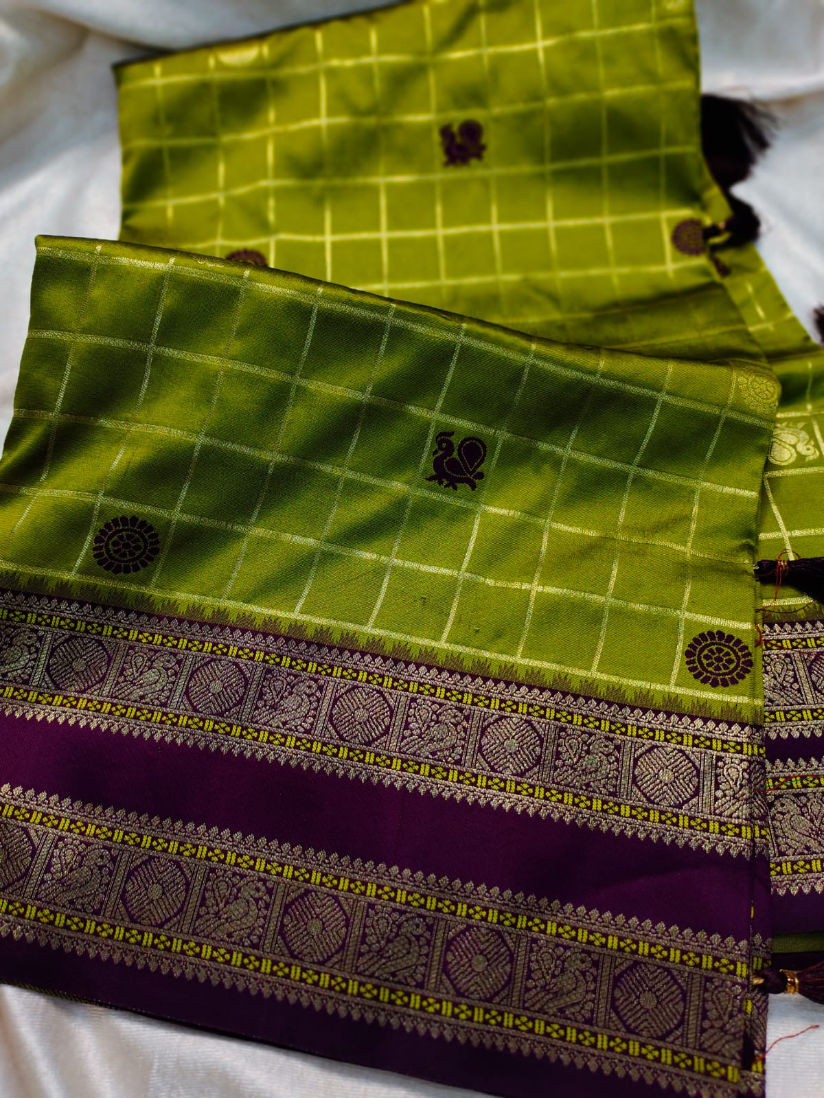 Vintage gadwal silk