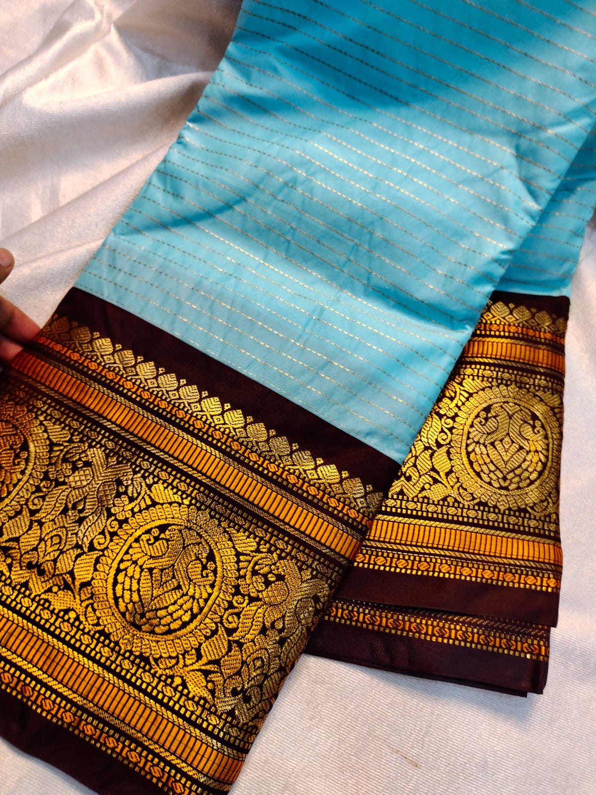 Vintage gadwal silk