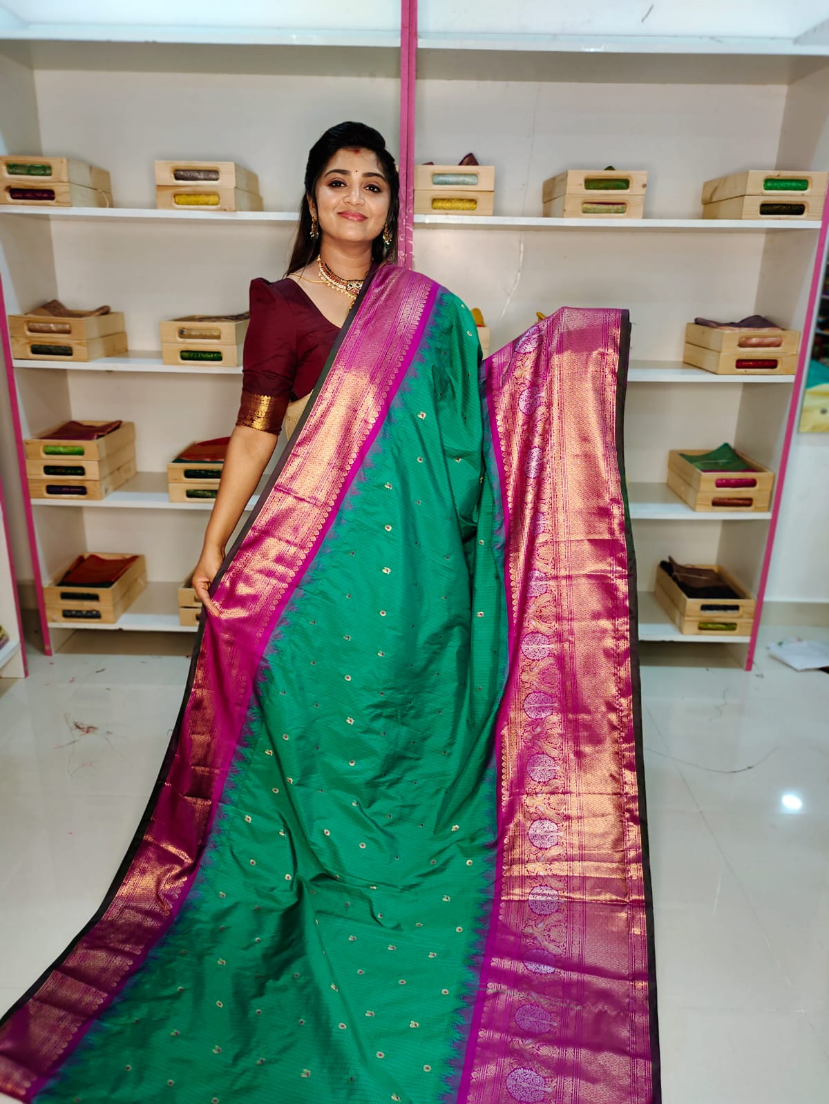 50% offer gadwal silk sarees