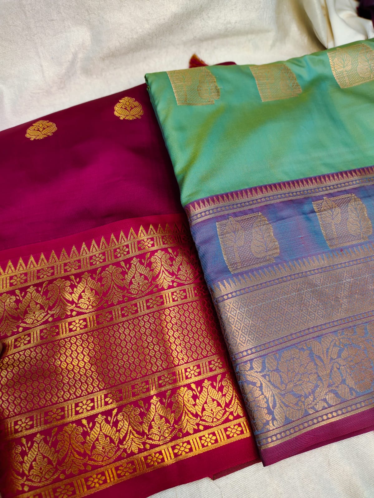 1+1 Uppada silk