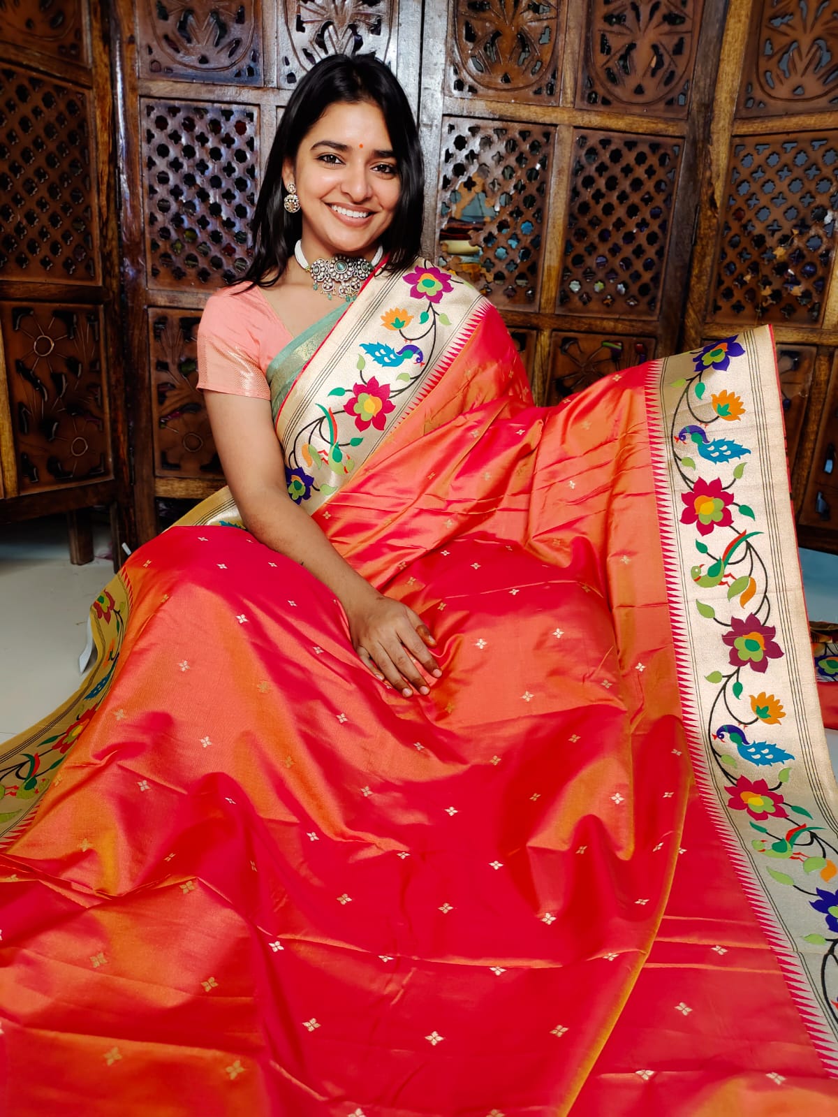50% offer banarasi silk saree