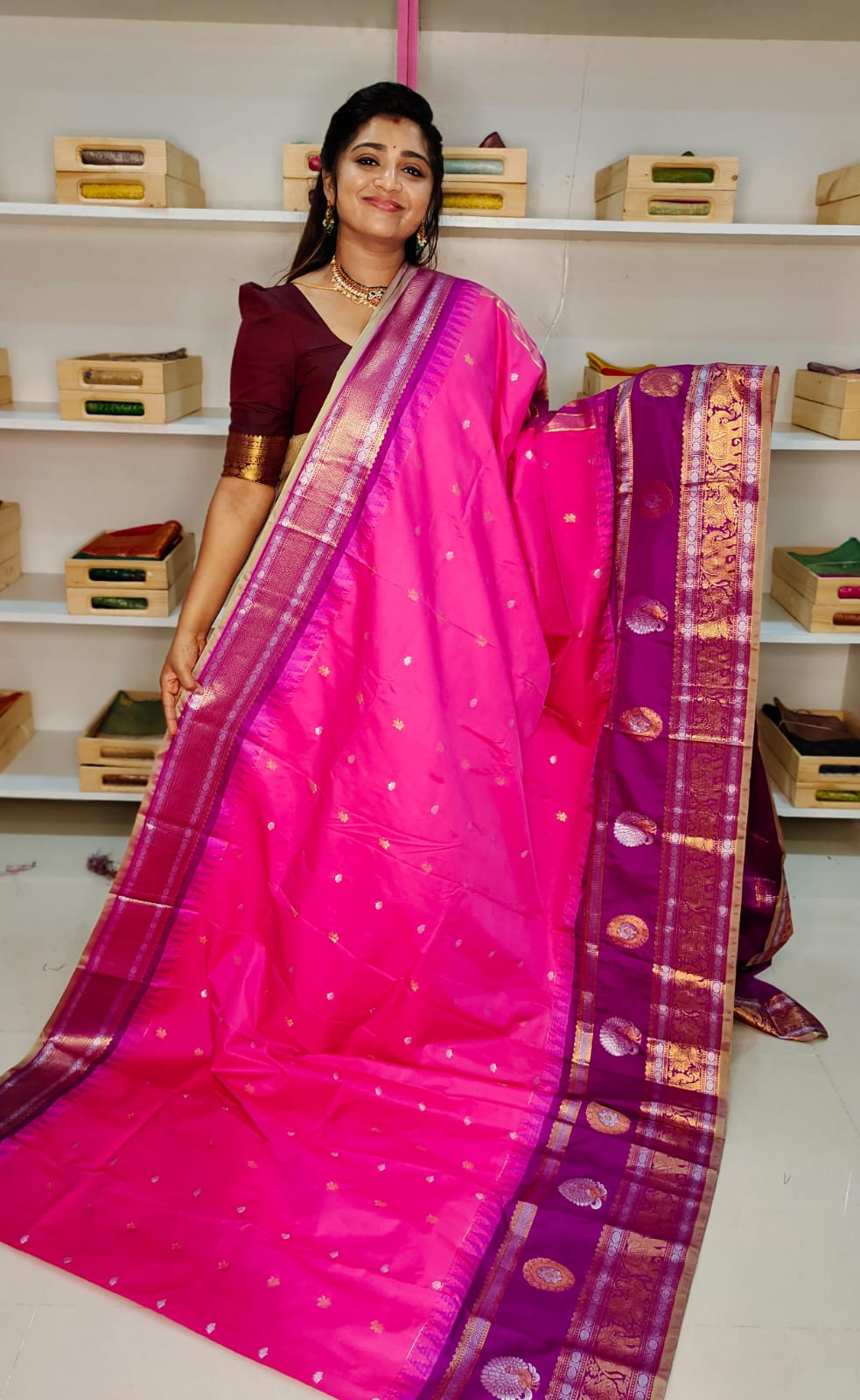 50% offer gadwal silk saree
