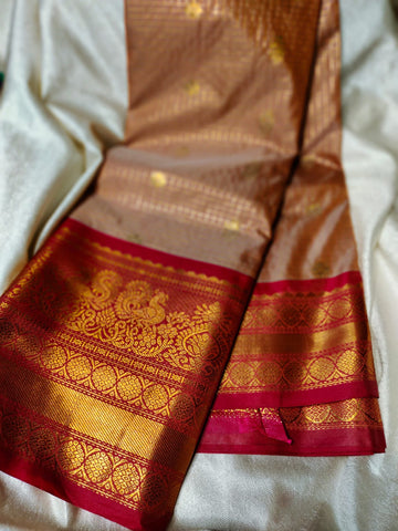 Vitange gadwal silk saree