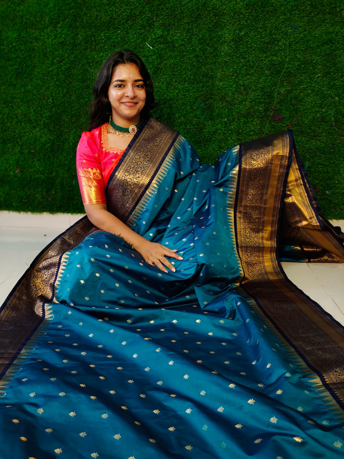50% offer gadwal silk Saree