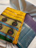 1+1 fancy saree