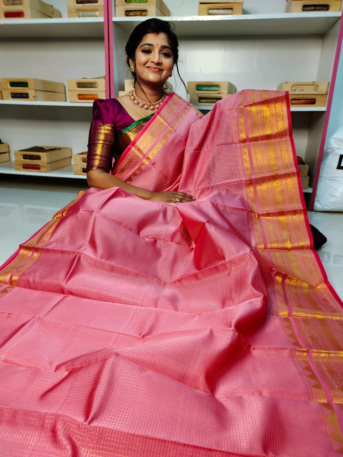 Vitange Mangalagiri sarees