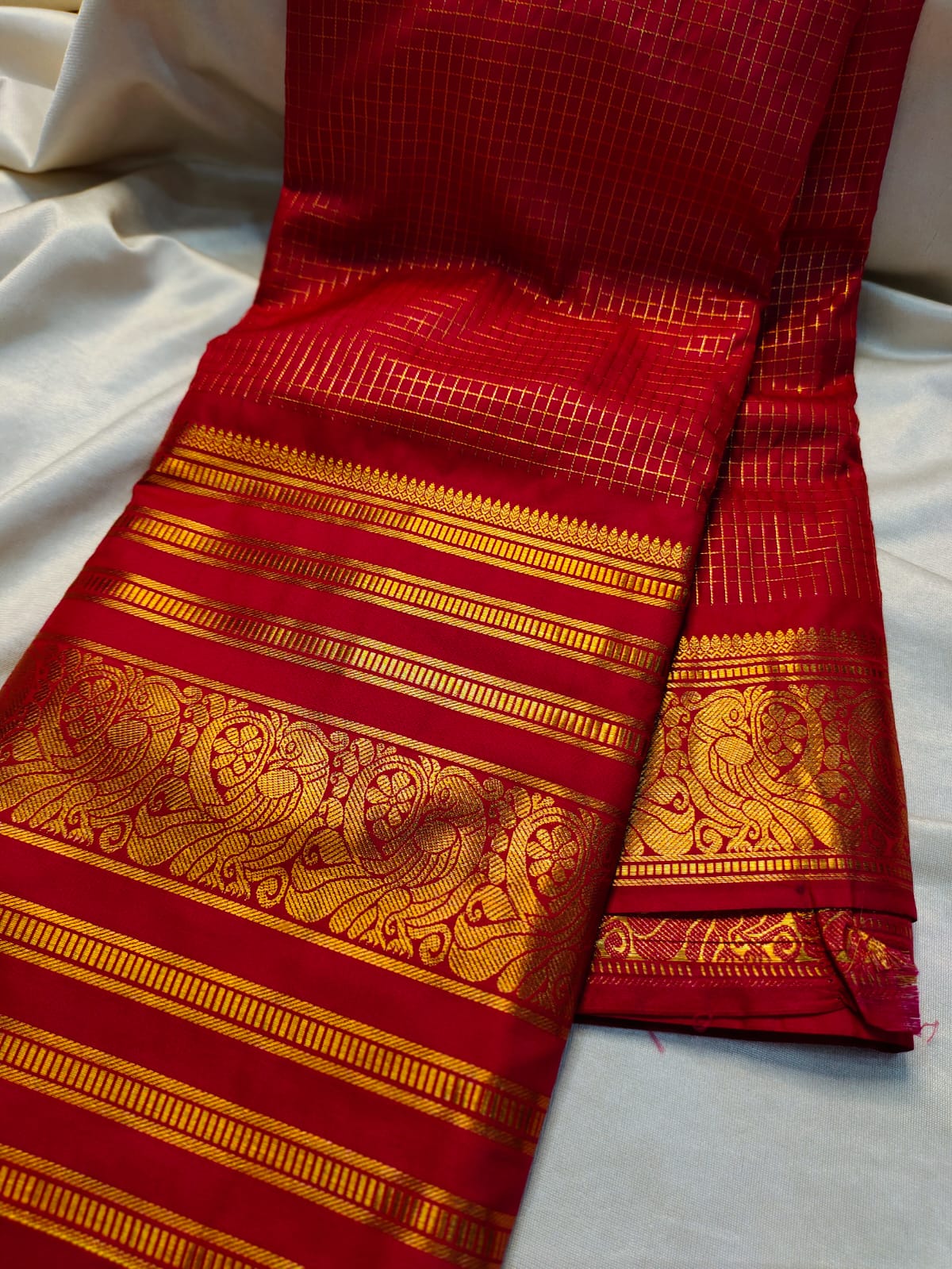 Vintage gadwal sarees