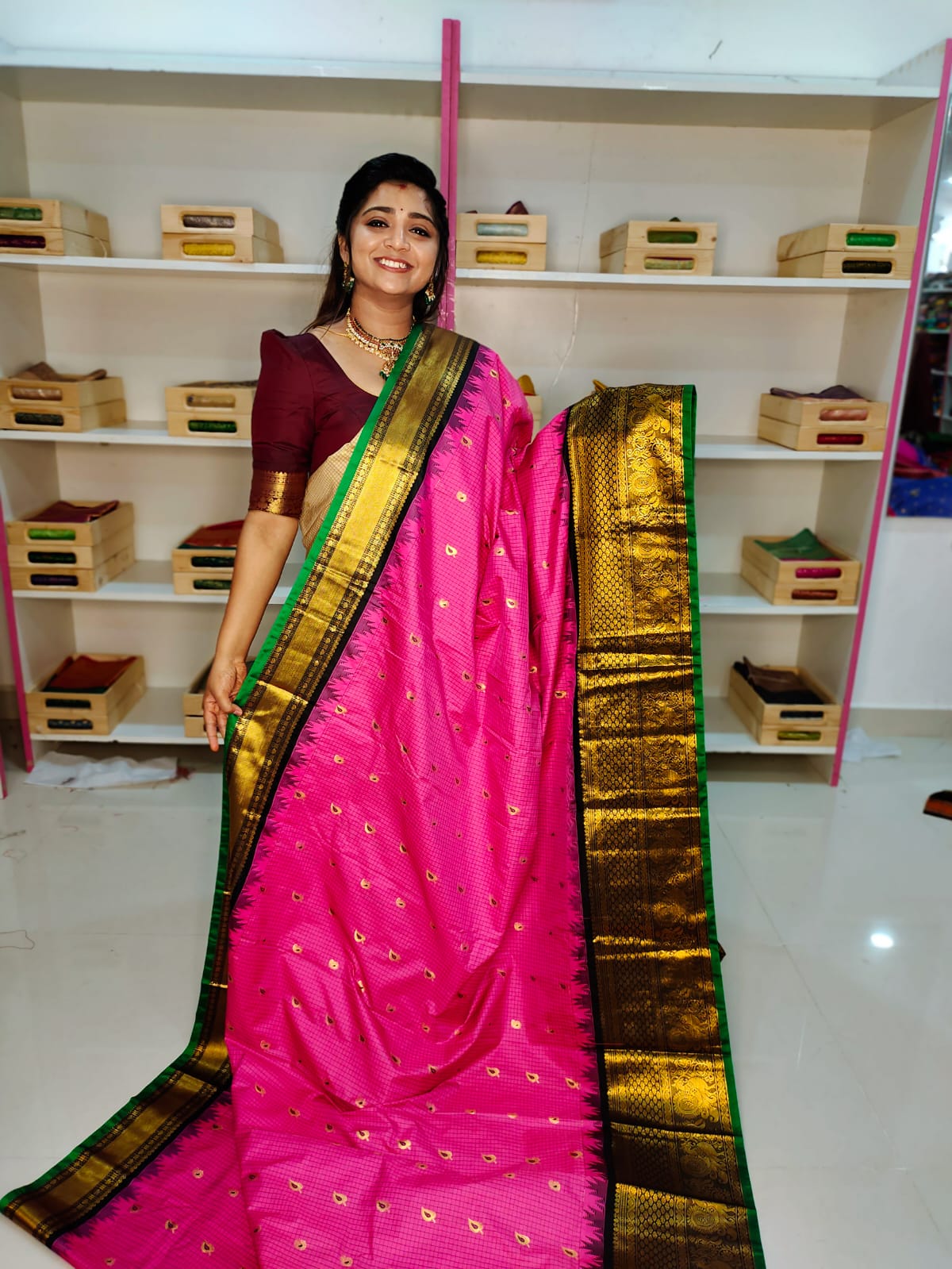 50% offer gadwal silk sarees