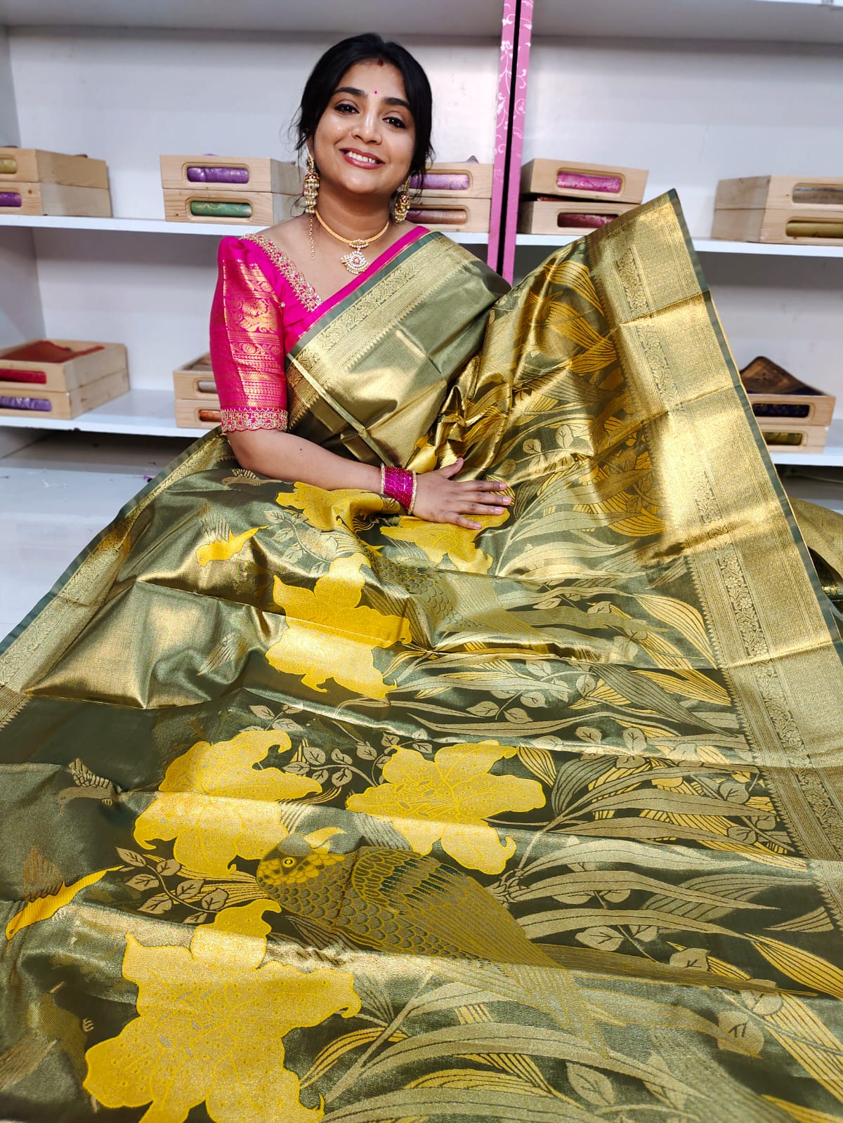 90% offer kanchi pattu collections
