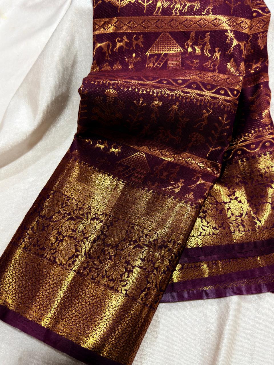 90% offer Kanchi pattu collection