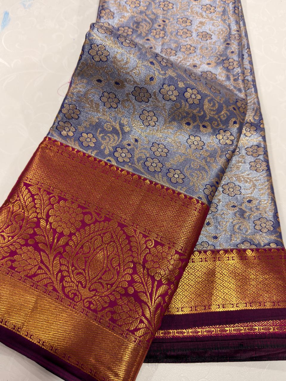 90% offer Kanchi pattu collection