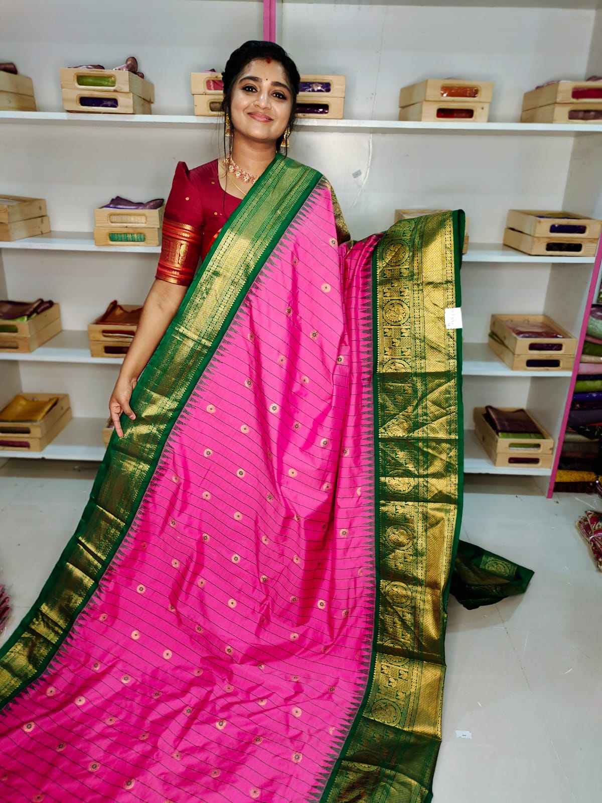 Ashadam sale gadwal silk saree