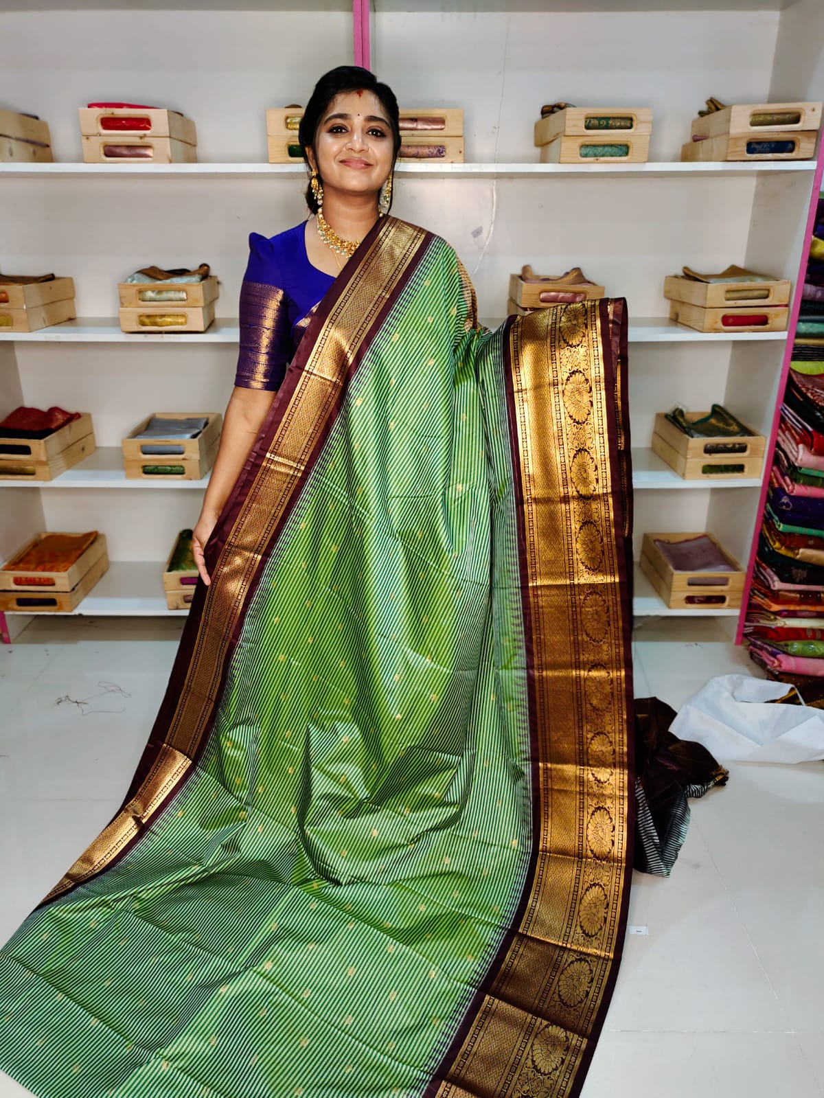 Primeme gadwal silk saree