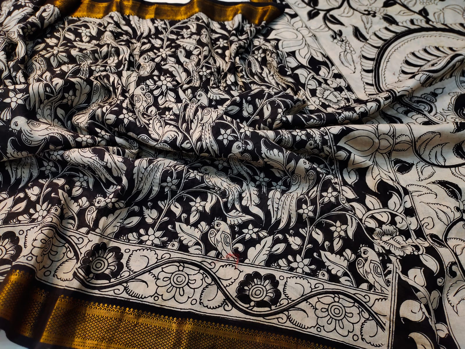 Kalamkari silk