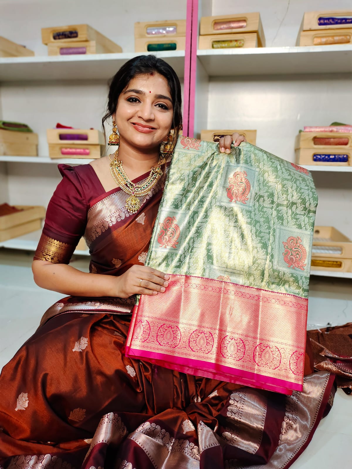 90% offer kanchi pattu collection