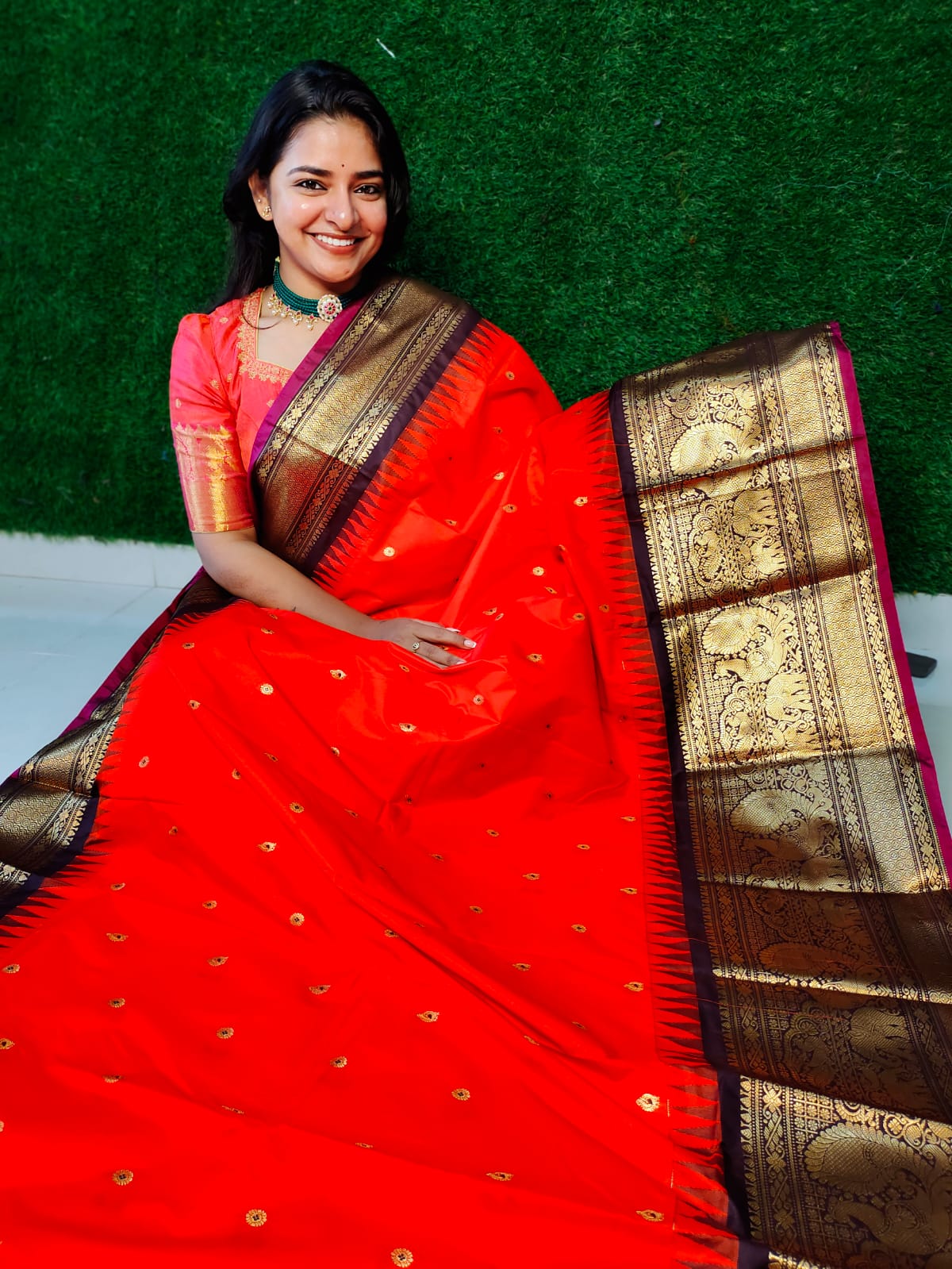 Vitange gadwal silk saree